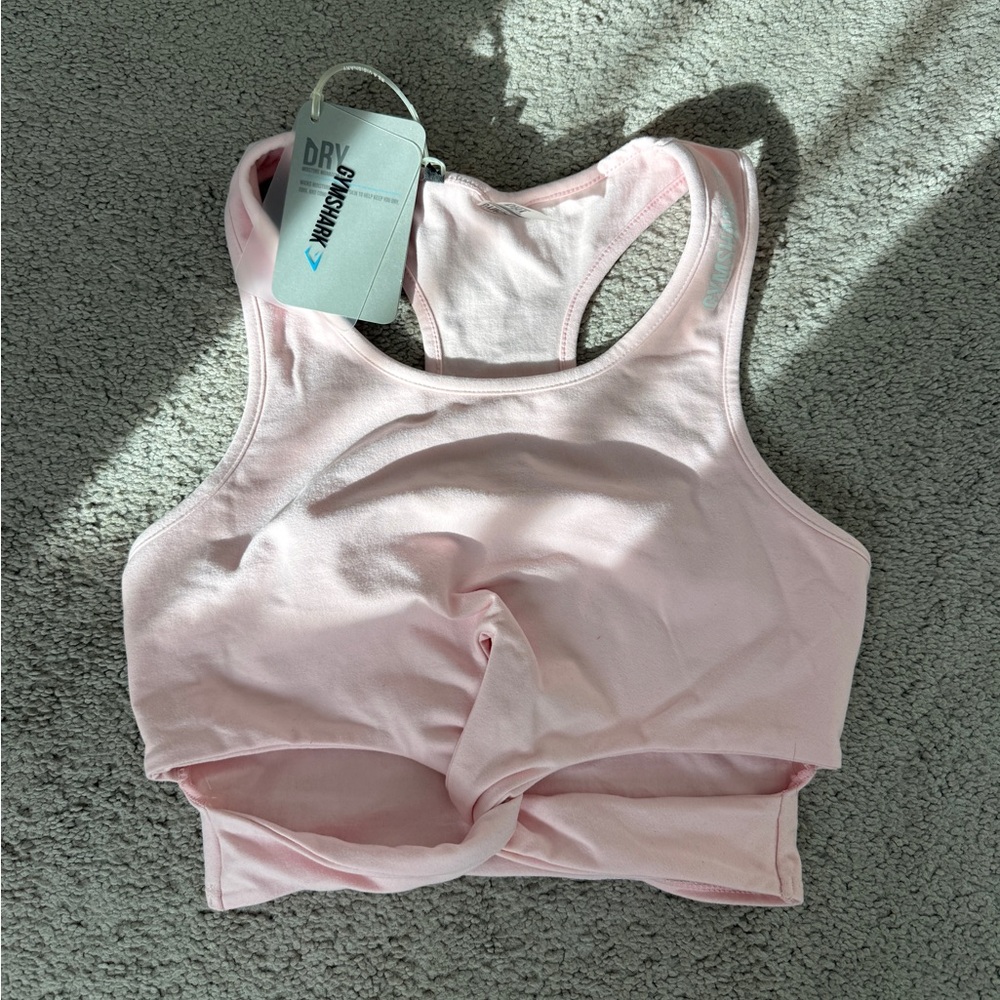 Gymshark Light Pink Racerback Tank